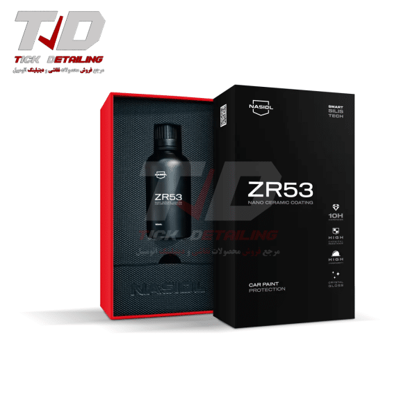 نانو سرامیکی رنگ بدنه خودرو ناژول Nasiol ZR53 – محافظت بی‌نظیر و درخشش ماندگار بدنه خودرو - Image 5