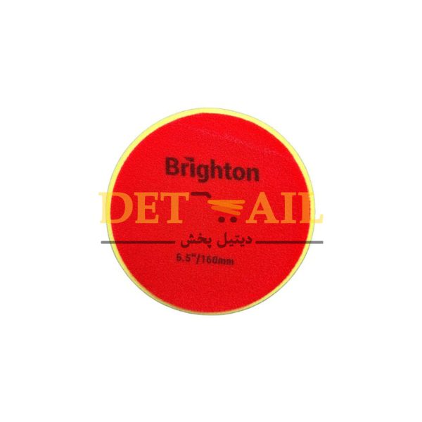 پد پولیش نرم روتاری زرد 6 اینچ برایتون Brighton yellow pad 160