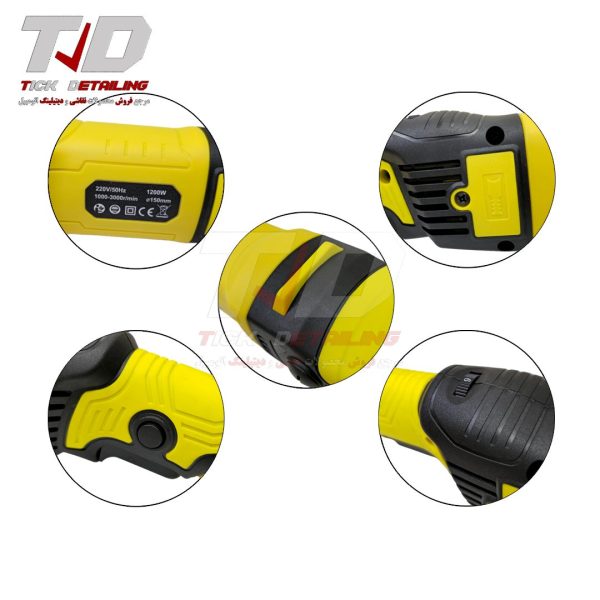 Pemosa RO 1200Y Pro Rotary Polisher