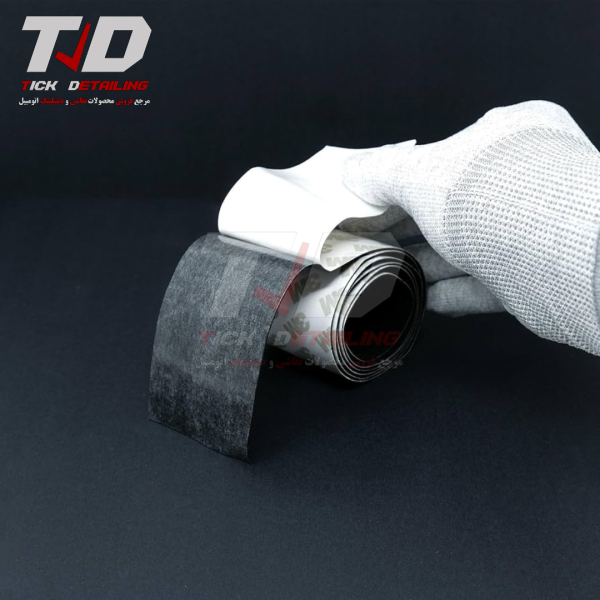 Black Felt Roll 15M for Squeegee PPF & Wrap Application – 3M Compatible