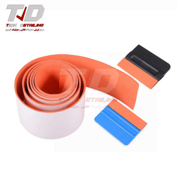 Orange Felt Roll for Squeegee – 15M – 3M Wrap & PPF Application