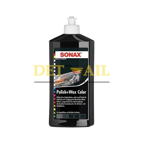 پولیش و واکس رنگی مشکی سوناکس  SONAX Polish & Wax Color