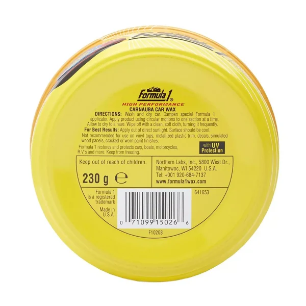 واکس فرمول 1 اصل آمریکا (Carnauba Formula1) - Image 2