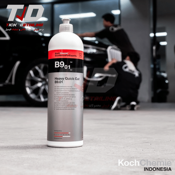 پولیش زبر کوکمی – کخ کیمی مخصوص بدنه خودرو Koch Chemie B9.01 Heavy Quick Cut - Image 2