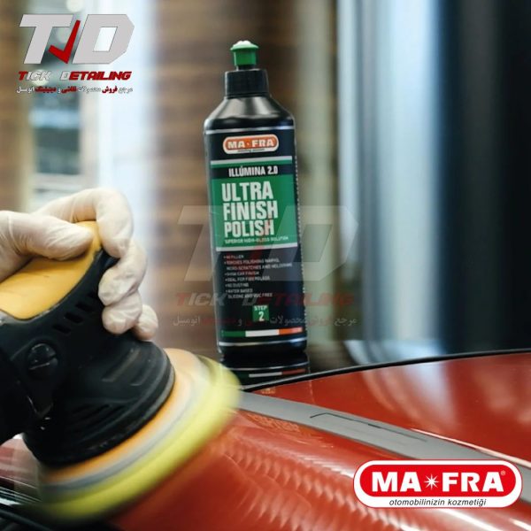 پولیش نهایی حرفه‌ای مرحله دوم مفرا مدل Mafra ILLUMINA 2.0 – 500ml