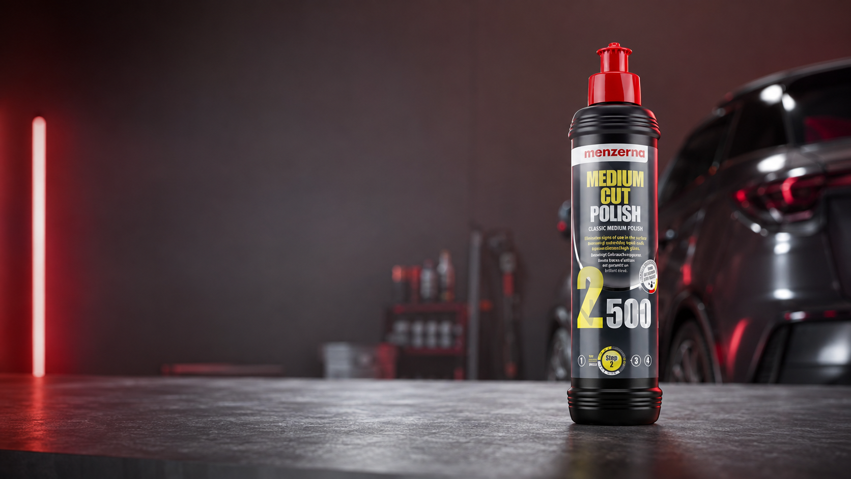 بررسی پولیش متوسط 250 میلی لیتری 2500 منزرنا مدل Menzerna Medium Cut 2500-250ml؛ کاربرد، کات و روش استفاده - تصویر مرتبط با مقاله