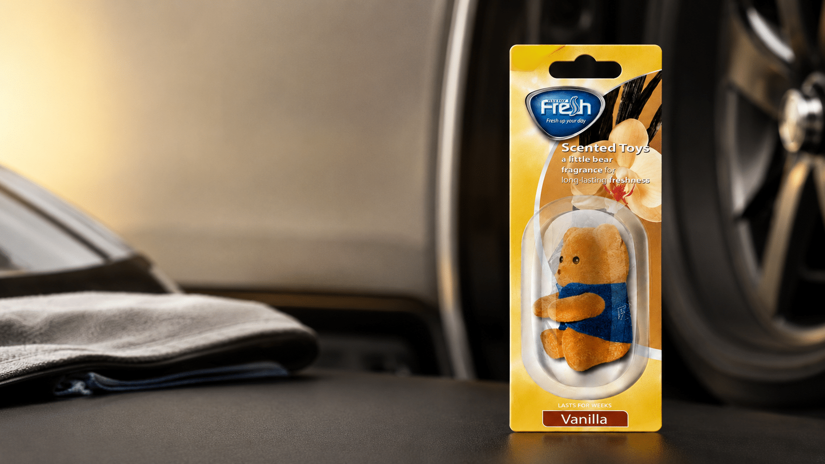 راهنمای کامل خوشبوکننده عروسکی خودرو فرش وی مدل Fresh Way Toys VANILLA؛ مشخصات، روش استفاده و نکات خرید - تصویر مرتبط با مقاله