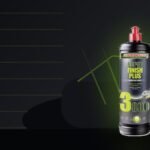 پولیش بسیار نرم 3800 یک لیتری منزرنا مدل Menzerna Super Finish Plus 3800 1L در فضای حرفه‌ای دیتیلینگ و اصلاح رنگ خودرو