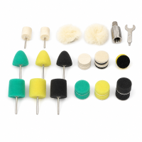 کیت کامل پولیش مینیاتوری اس آر اس مدل SRS Auto Detailing Accessories Kit - پولیشر آیبرید و مینیاتوری