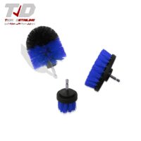 کیت سه عددی فرچه شستشو سر دریلی مخصوص صفرشویی ماشین (Drill Brushes 3 Set)