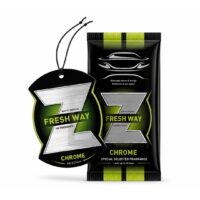 خوشبوکننده خودرو کارتی فرش‌وی مدل Freshway Car Air Freshener Chrome Z