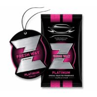 خوشبوکننده کارتی خودرو فرش‌وی مدل Freshway Car Air Freshener Platinum