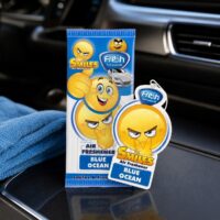 خوشبوکننده خودرو کارتی فرش وی مدل Smile Ocean - تصویر ۲